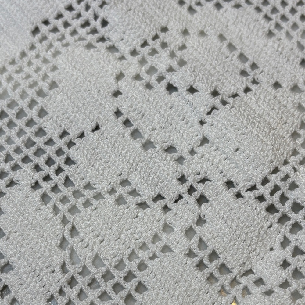 Handmade 35" White Lace Table Runner - Picture 8 of 8